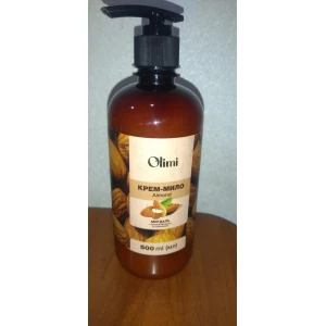 Изображение товара -  Крем-мило “Olimi“ 0,5 л Мигдаль