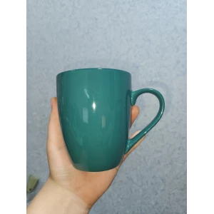 Изображение товара -  Чашка Бірюзове листя ТМ Vittora 320мл