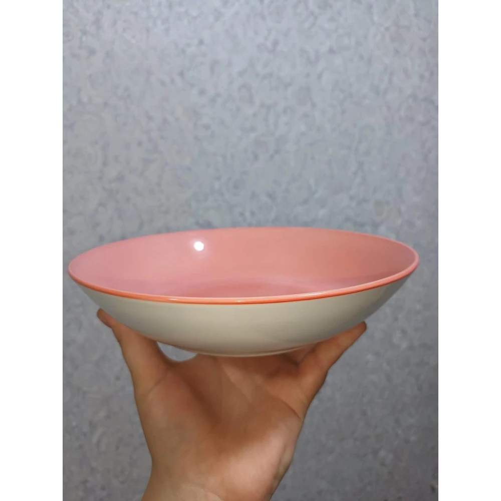 Тарілка глибока Тропічний персик ТМ Vittora 650мл, 200мм