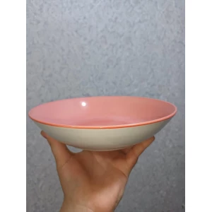 Изображение товара -  Тарілка глибока Тропічний персик ТМ Vittora 650мл, 200мм