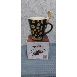 Изображение товара -  Чашка  в коробці Арабіка Vittora 360мл.