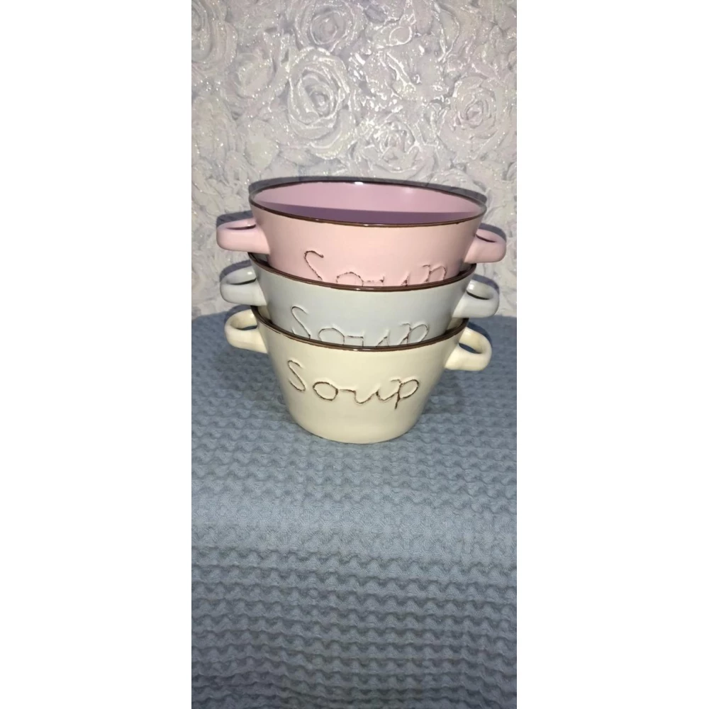 Бульйонниця Ароматний обід з вушками , Vittora 125мм, 500мл