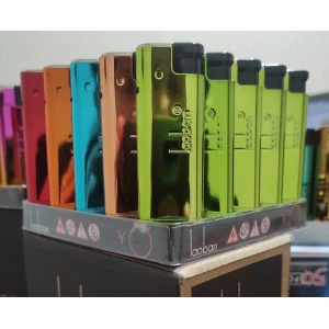 Изображение товара -  Запальничка турбо Метал No822 “LAOBAN“, пак.-2*25 шт.