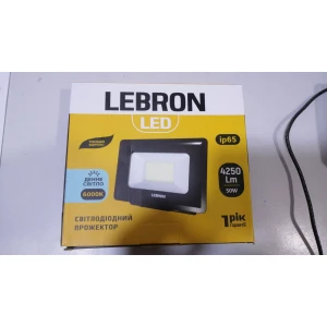 Изображение товара -  Прожектор LED LEBRON LF 50W, 6000 K, 4250Lm 185-240V