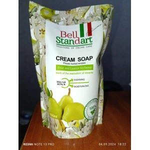 Изображение товара -  BS крем-мило дой-пак “Груша І Лимонна вербена“ 500 мл.