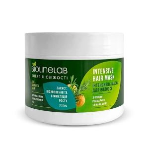 Изображение товара -  Інтенсивна маска для волосся з оліями розмарину та макадамії, 300мл