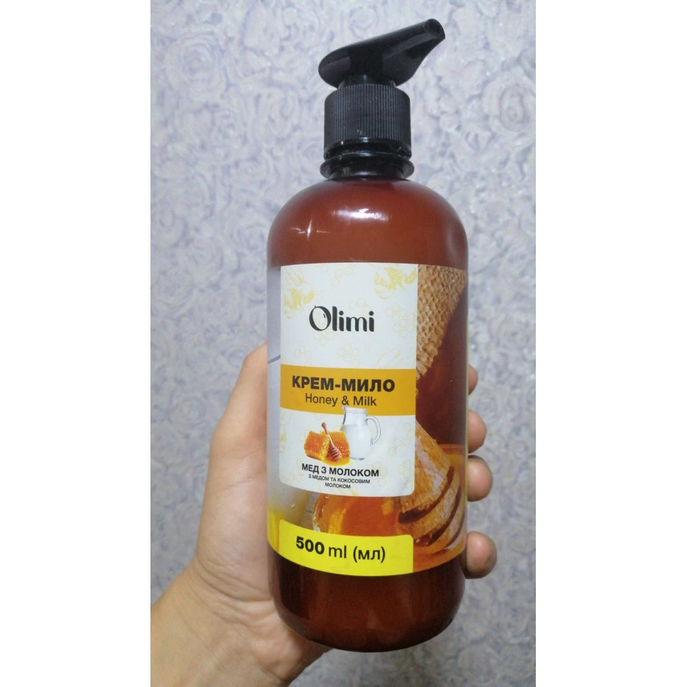 Крем-мило “Olimi“ 0,5л  Мед з молоком