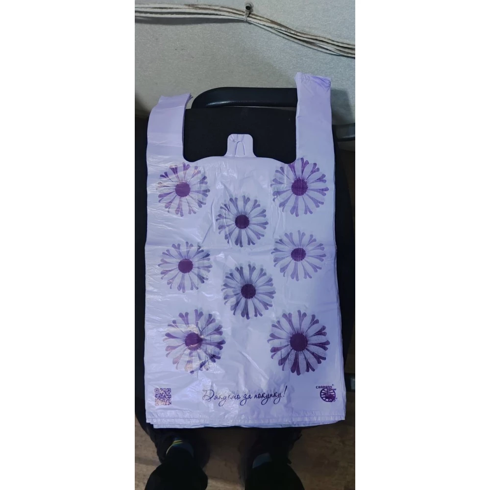 Майка Караван 30*54 Гербера уп.100шт. міш.2000шт. (тонкі але міцні)