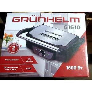 Изображение товара -  Гриль контактний GRUNHELM G1610, 1600Вт., з регулятором температури