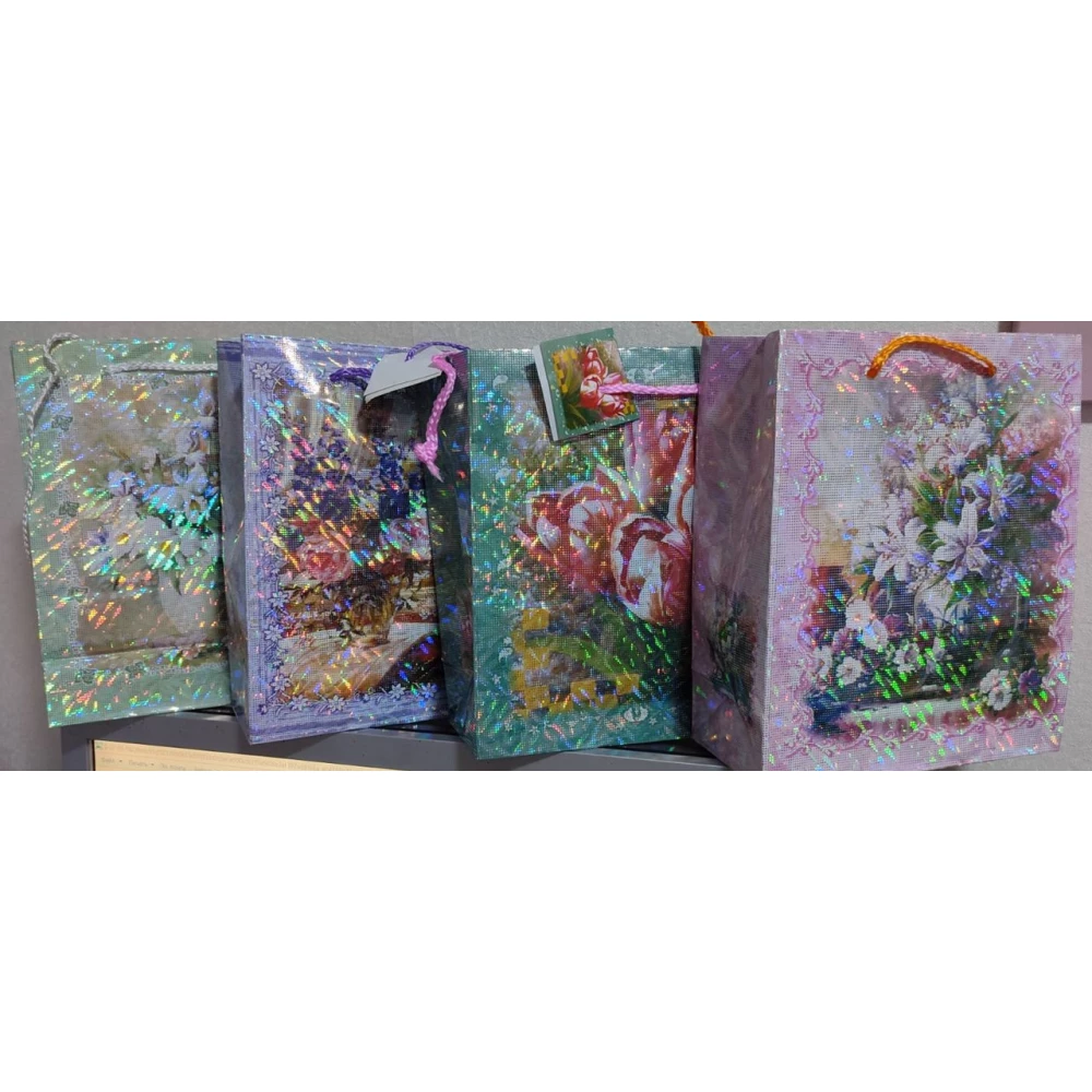 Подарункові пакети пап. №65  18*22(вкл4см)