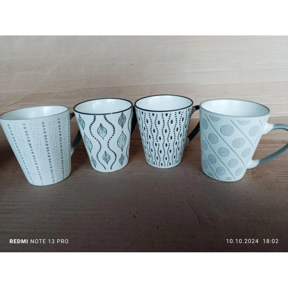 Чашка Весела геометрія 360мл. Vittora VT-C-249360