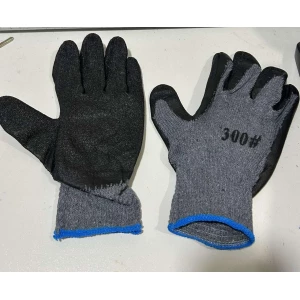 Изображение товара -  Робоча Рукавиця №80 ЗИМОВА  чорна піна сірий верх пач.12пар 300#