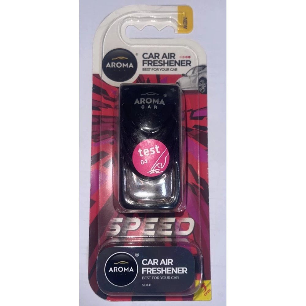 Ароматизатор Car Speed на дефлектор ЧЕРВОНА ФРУКTІ (Red fruits)