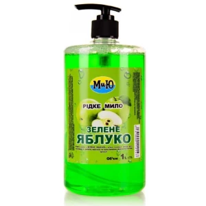 Изображение товара -  Мило рідке МиЮ 1л. з дозатором ЗЕЛЕНЕ ЯБЛУКО