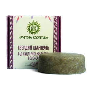 Изображение товара -  Шампунь твердий ВЕЛЕС 70г. для надмірної жирності волосся