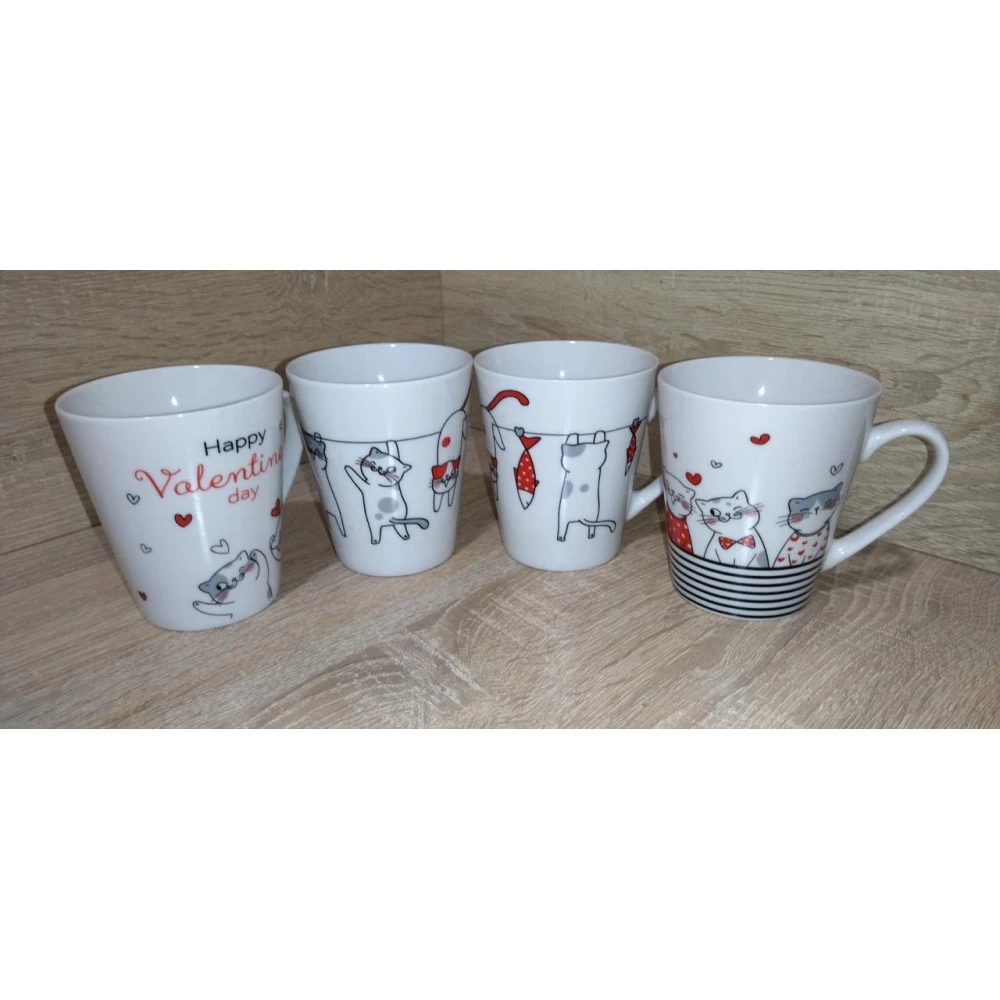 Чашка Вухаті друзі  Vittora 350мл.