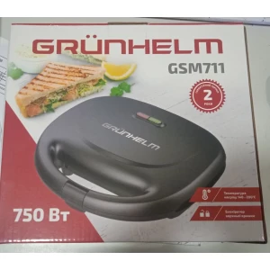 Изображение товара -  Сендвичмейкер GRUNHELM GSM711 750 Вт 4 в 1