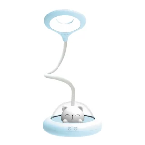 Изображение товара -  Лампа настільна LEBRON L-TL-L-54, 6W, 4100K, Li-ion 1200mAh, синя, USB