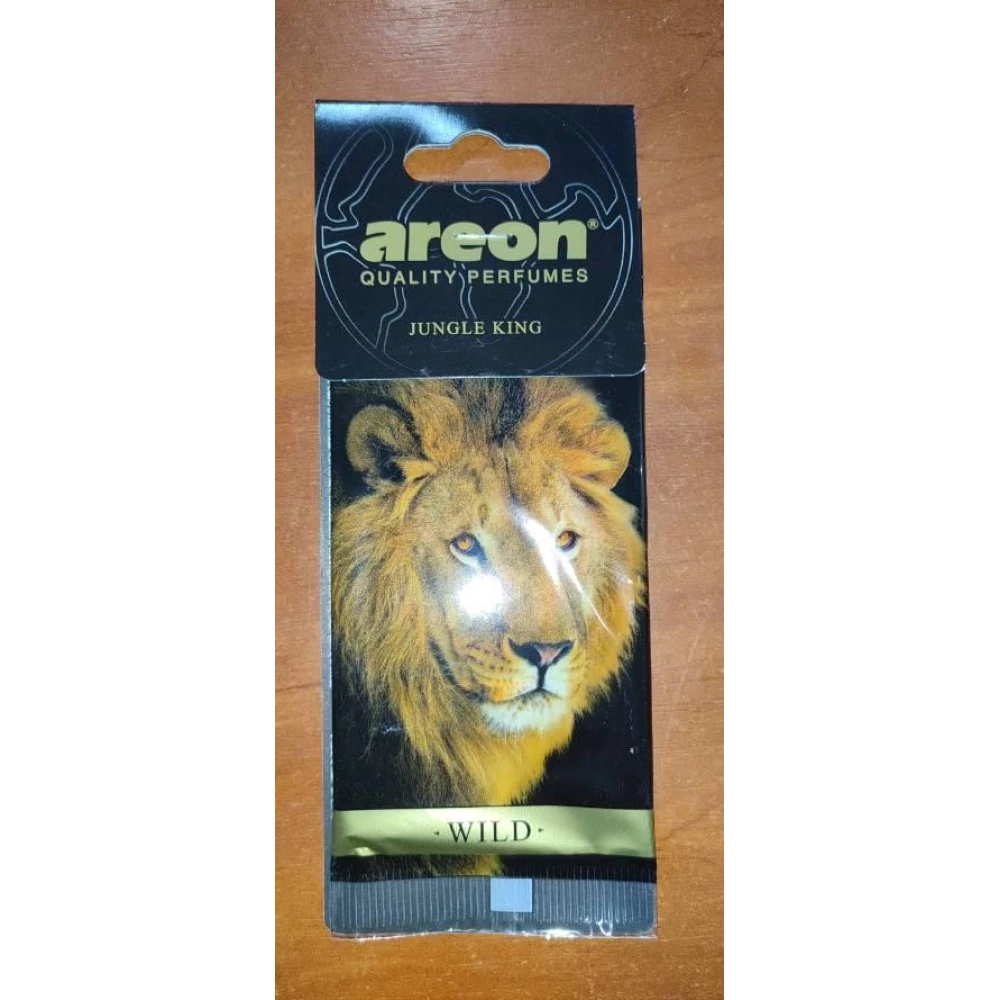 Ароматизатор Wild Картонна підвіска Король Джунглів (Jungle King) (Areon)
