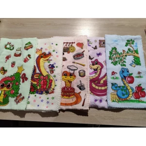 Изображение товара -  Мікрофібра 25*50, Змія пач-20 шт.