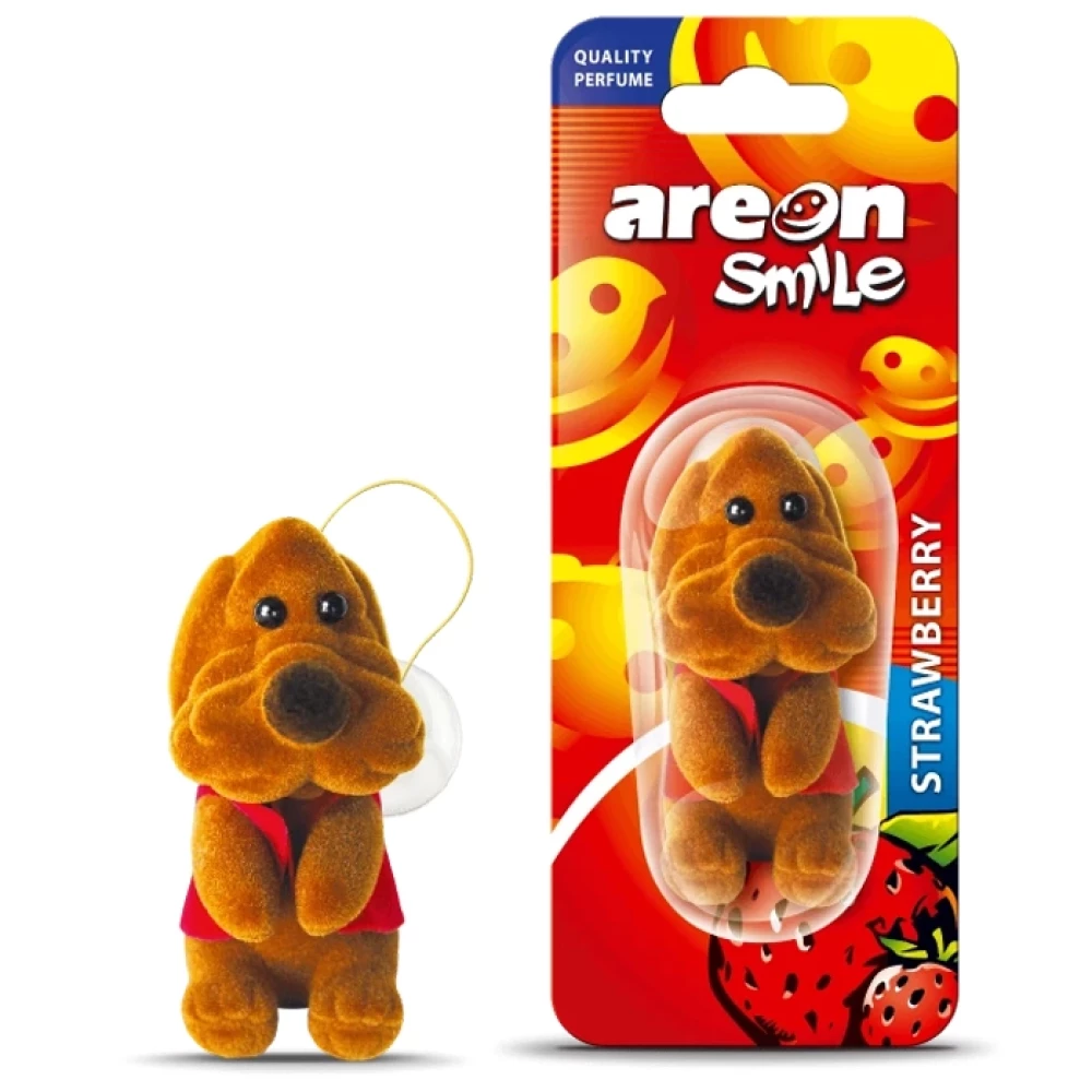 Ароматизатор Smile toys підвіска-іграшка Полуниця (Strawberry) (Areon)