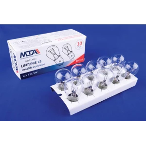 Изображение товара -  12V P21/5W BAY15D 2 contact картон (10 шт.)  (MTA) (паков — 10 шт.)