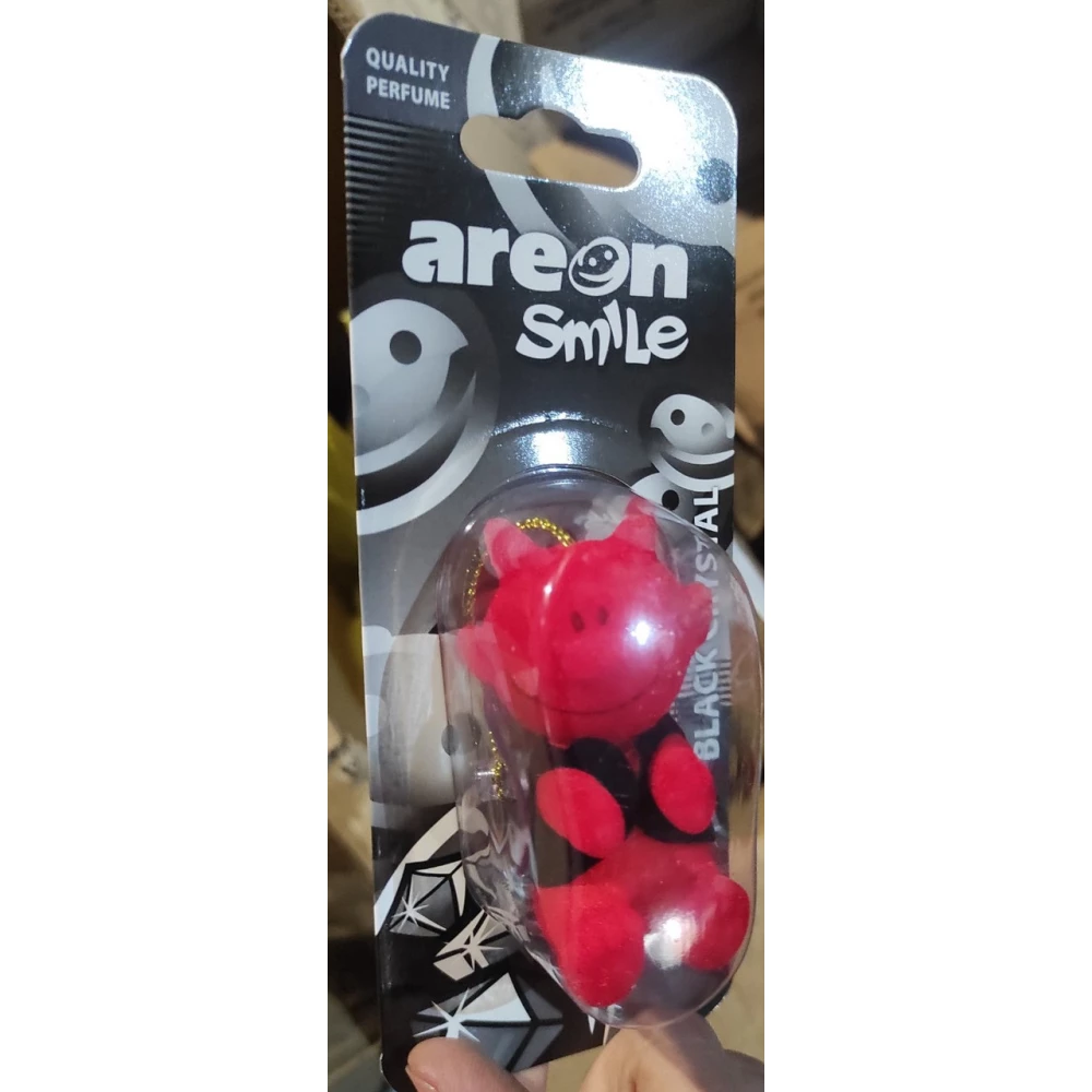 Ароматизатор Smile toys підвіска-іграшка Чорний кристал (Black crystal) (Areon)
