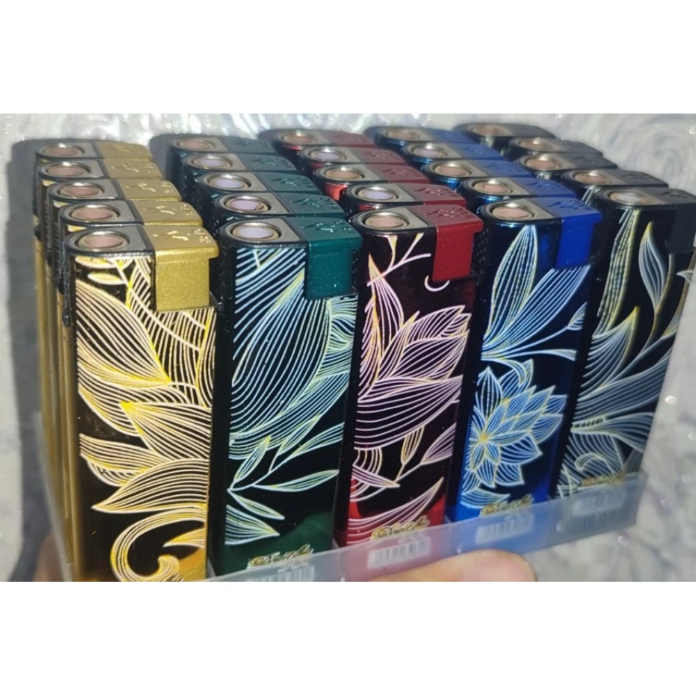 Запальничка турбо No905 М-3 Метал пач.-50 шт.