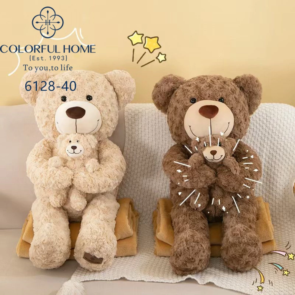 Іграшка + плед “Ведмідь+Ведмежа“