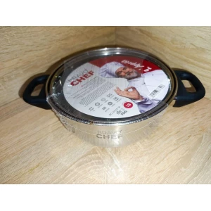 Изображение товара - Каструля BRAVO CHEF L“Appetit 18 см 1,8 л. p бакелітовими ручками