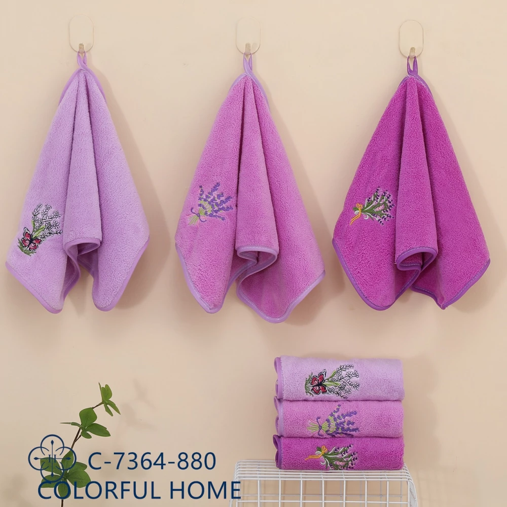 Мікрофібра “Лаванда“ 25*50,пач.-12шт.