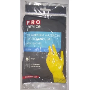 Изображение товара -  Рукавички латексні господарські  Про сервіс “М“