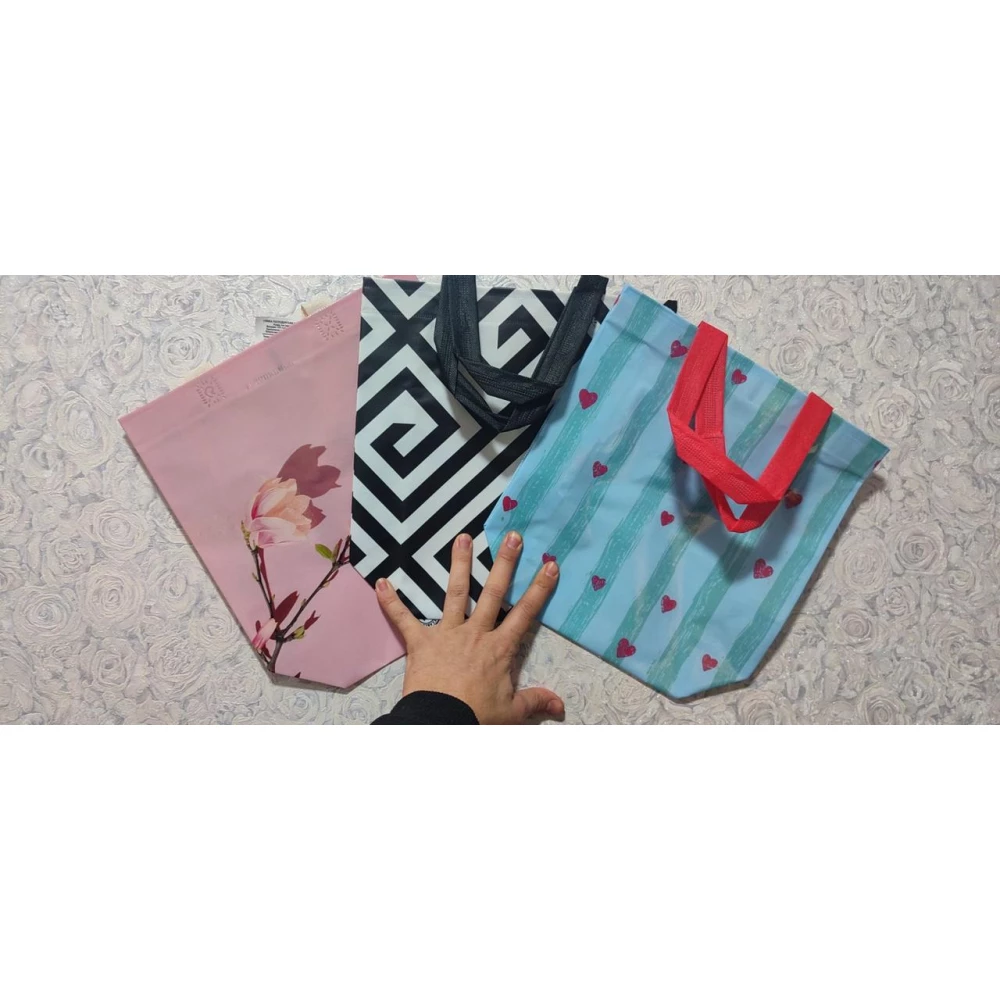 Сумка НОВ маленька з малюнком 29*26см.,  уп.-25шт.