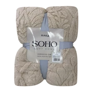 Изображение товара -  Плед 150*200см. SOHO Rasch Cream