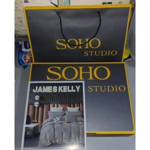 Изображение товара -  Комплект SOHO постільної білизни Євро Studio 200*230 Geometria Baige