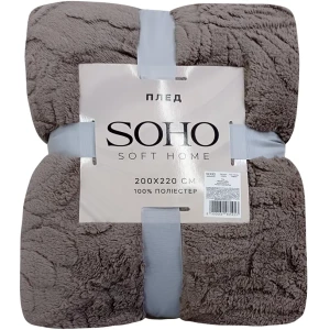 Изображение товара -  Плед 200*220 см. SOHO Rasch Latte