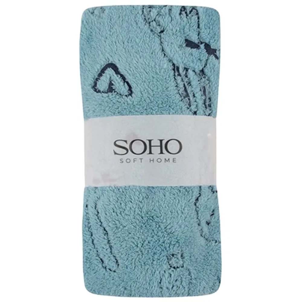 Рушник 35*75см. SOHO мікрофібра Banny Green