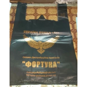 Изображение товара - Майка BMW “Фортуна“ 40*60 51мкм чорний 100шт.,міш.500 Відповідає вимогам закону