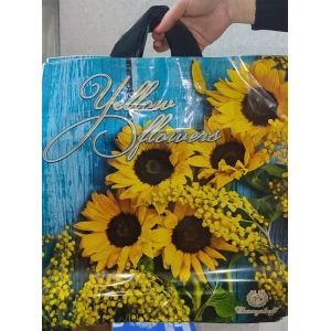 Изображение товара -  Накладна руч. Пак. 40*42, 85мкм, Квіткові довші,  “Pl.Pack“ уп.-25шт.