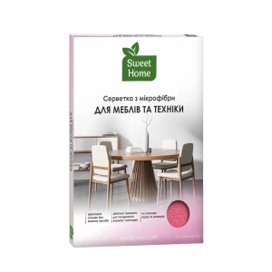 Изображение товара -  Серветка з мікрофібри для меблів. “Sweet Home“