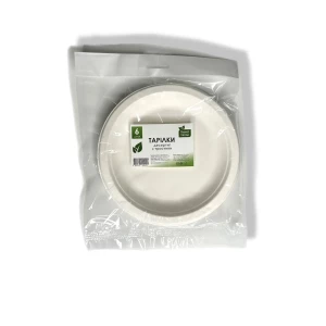 Изображение товара -  Тарілки десертні з тростини, 6 шт. ЕKO . “Sweet Home“