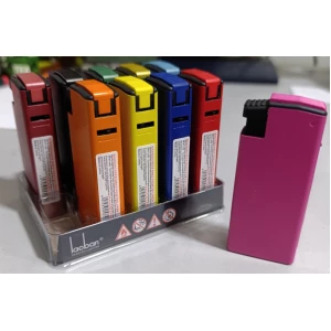 Изображение товара -  Запальничка турбо Метал 226-М крихітка “LAOBAN“, пак.10 шт.