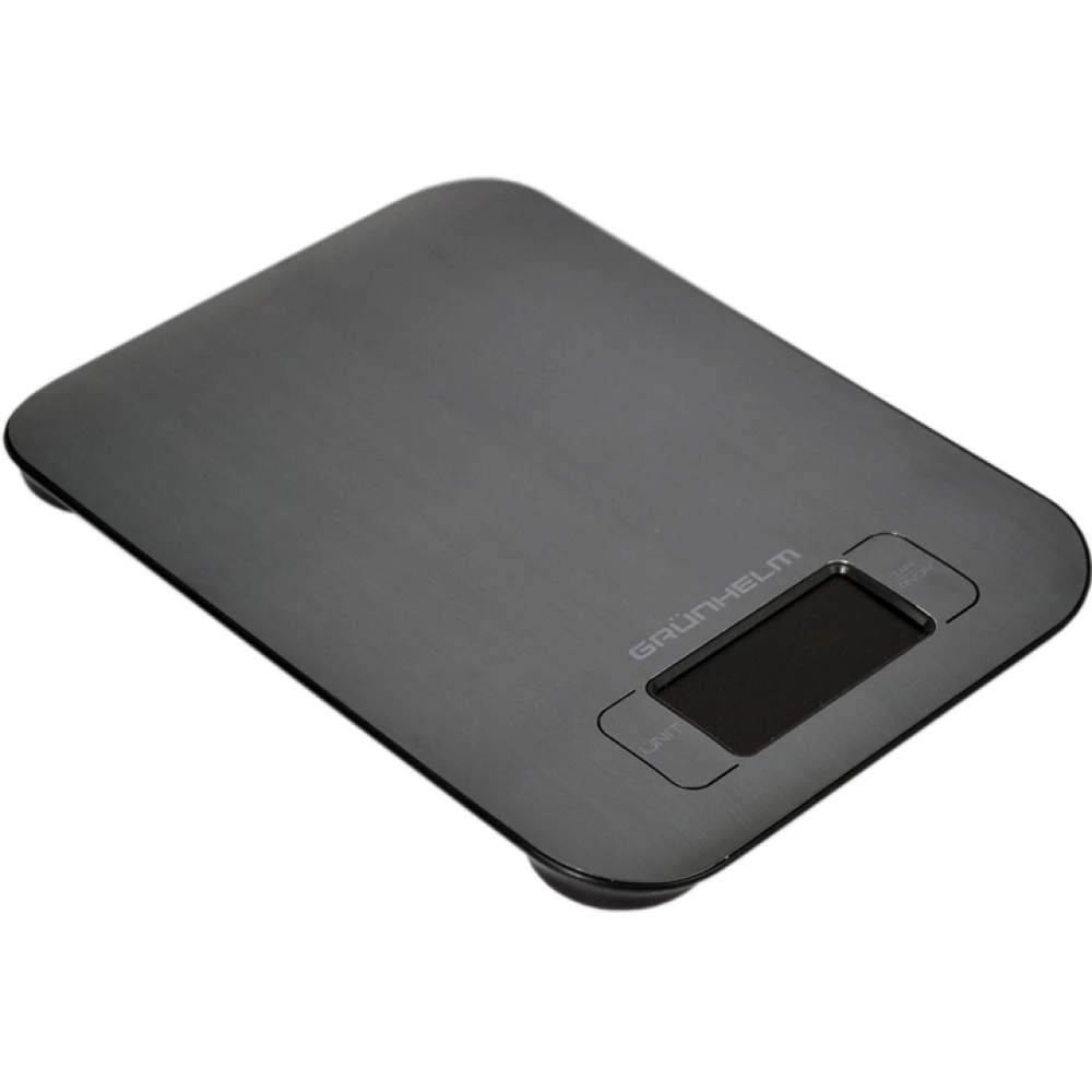 Ваги кухонні GRUNHELM KES-045UB чорніі макс. вага 5кг, сенсорні прямокутн.
