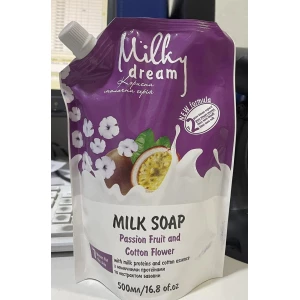 Изображение товара -  Milky Dream р/м дой-пак “Маракуйя та квіти бавовни“ 500 мл