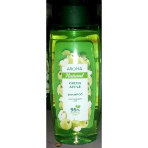Изображение товара -  Шампунь Aroma Natural Зелене Яблуко для частого застосування (400мл.)