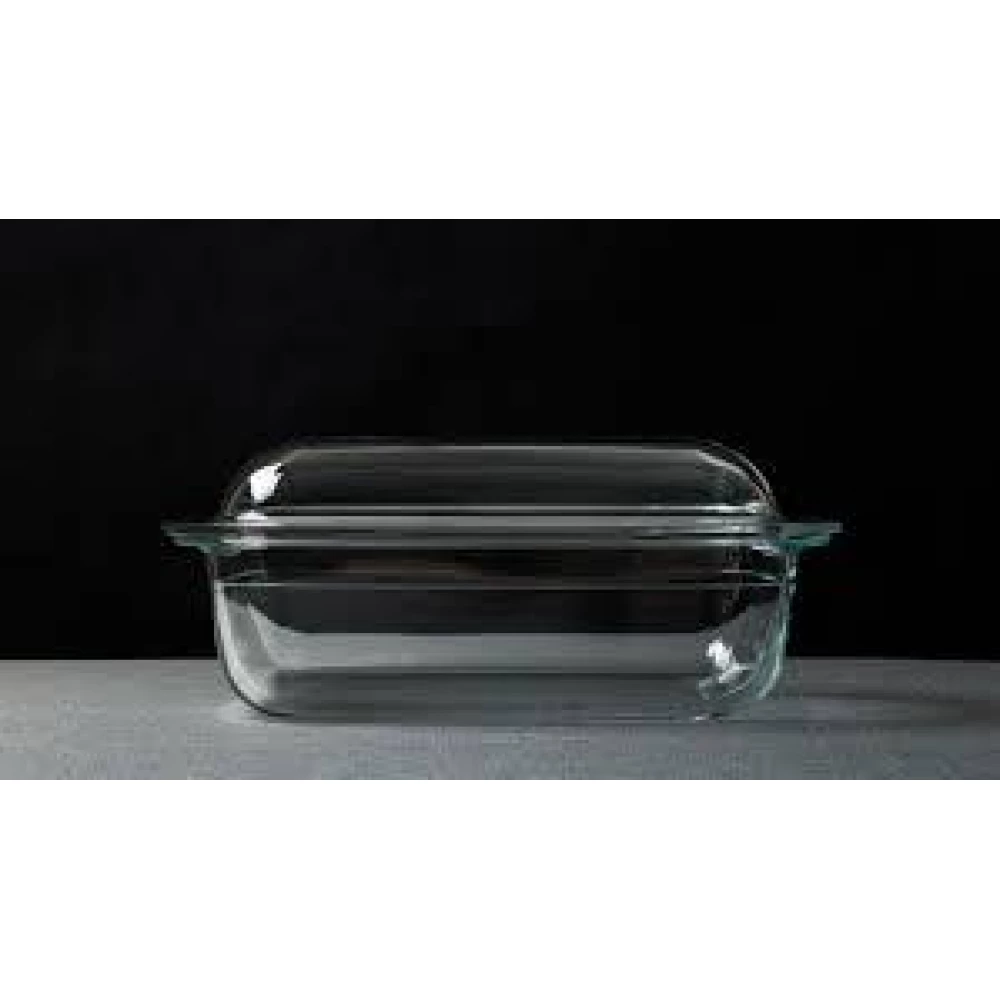 Форма для випічки  скло “Vittora“ 6,5л. прямокутна з кришкою