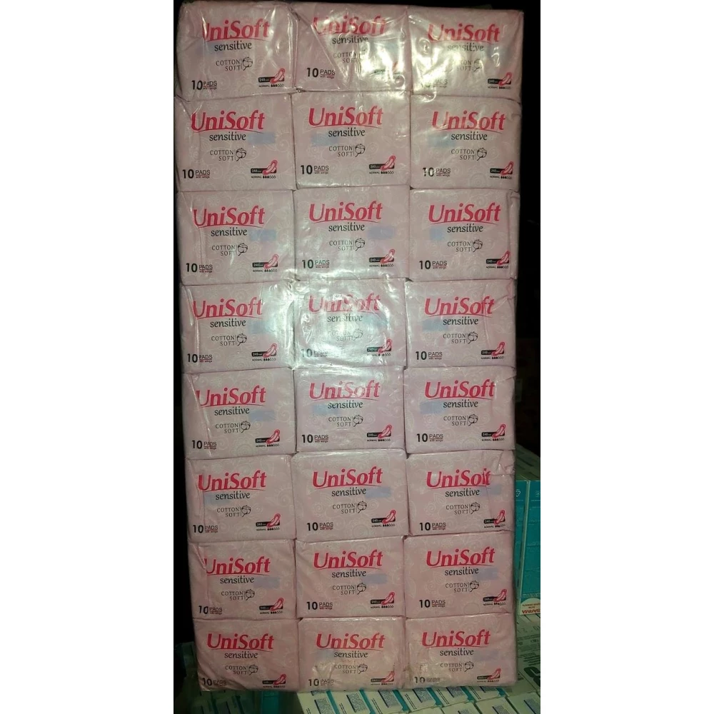 UniSoft прокл для крит. днів Sensetive - cotton soft 3 краплі, 240 мм  уп.=10 шт. спайка 48шт.