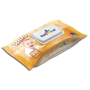 Изображение товара -  Волога серветка “Handy Fresh“ 72 л. Яблуко з КЛАПАНОМ, ящ.16шт.