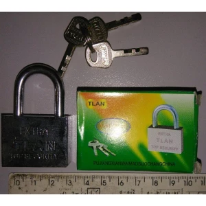 Изображение товара -  Замок “Extra“ срібний 40мм, уп.-12шт.