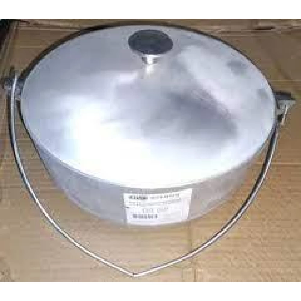 Котел алюмінієвий з кришкою та дужкою 255мм 4л Сила